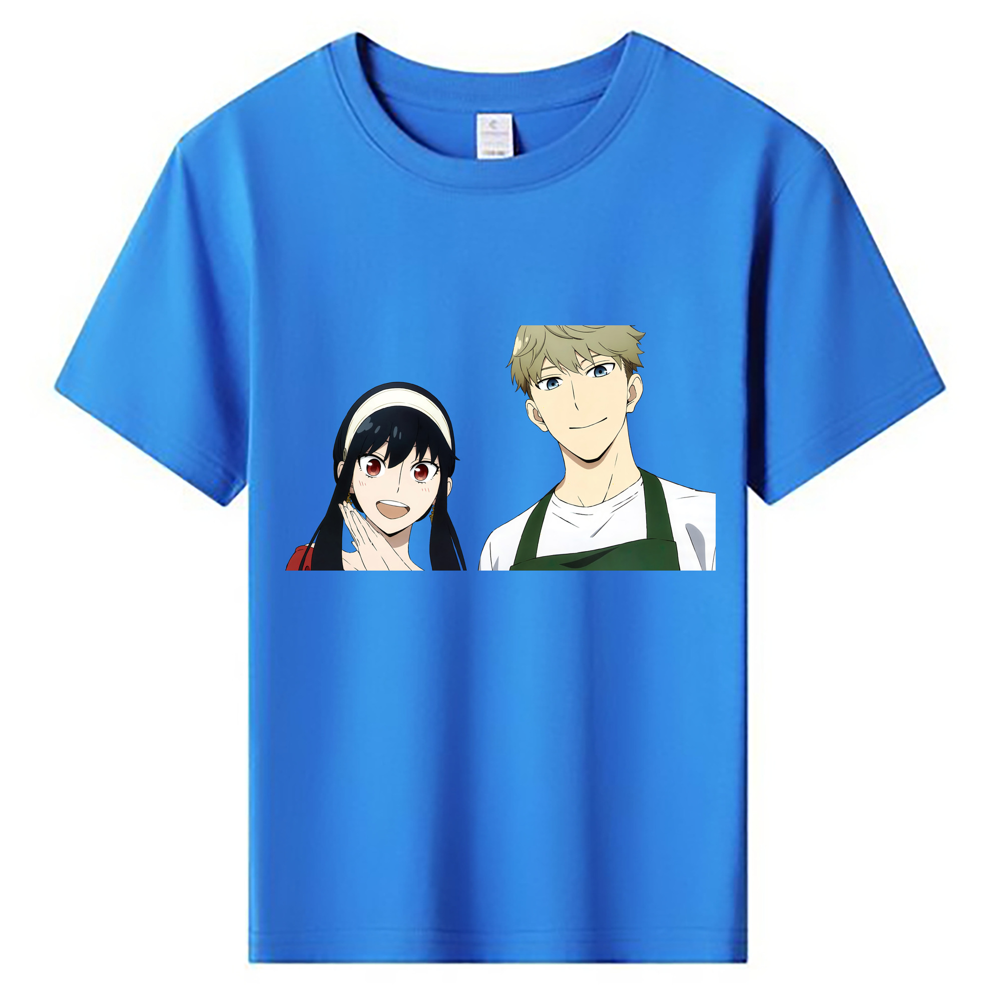 （画像用） SPY×FAMILY间谍家家酒 綿100％キッズTシャツ（フロントプリント）
